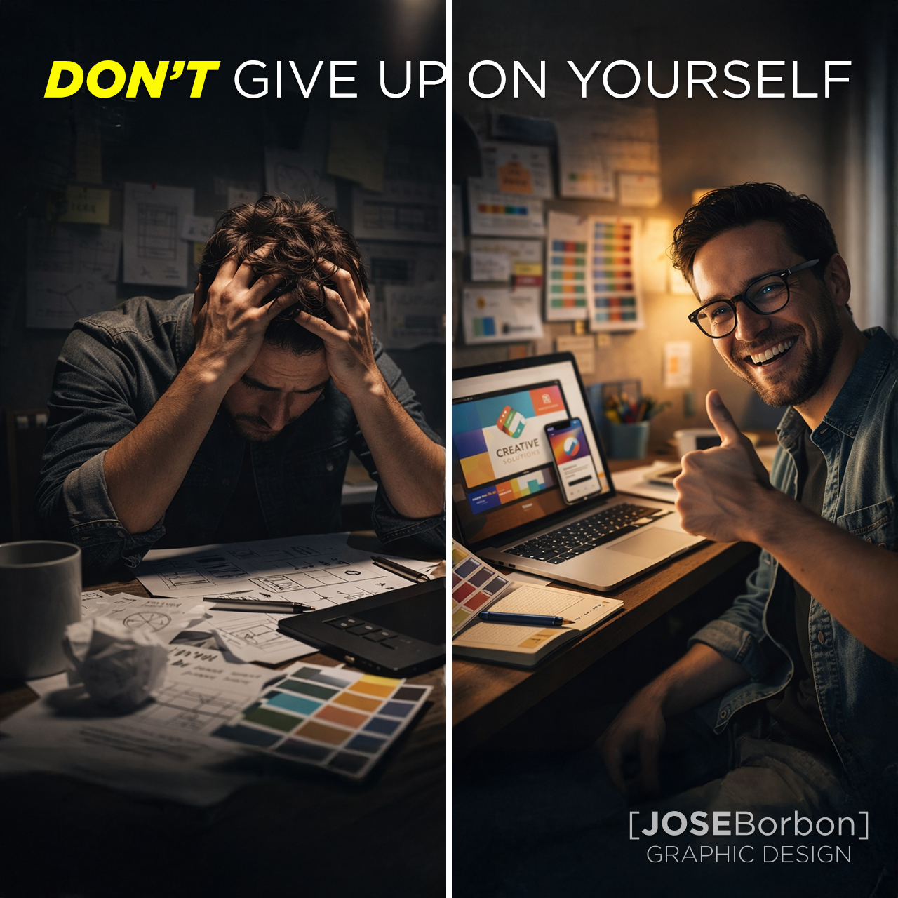 Don’t give up on yourself